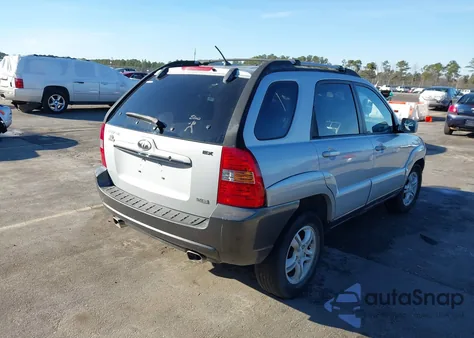 2007 Kia Sportage Ex V6 from USA, damaged, VIN KNDJF723X77450095